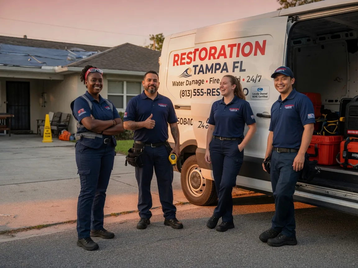 Water Damage Restoration company in Stevensville, PA